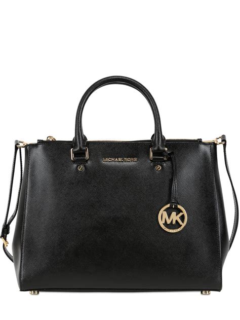 Sutton patent leather tote Michael Kors Black in Patent leather